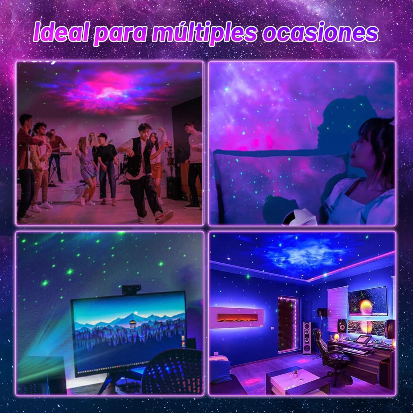 Astronauta Proyector De Luz Led