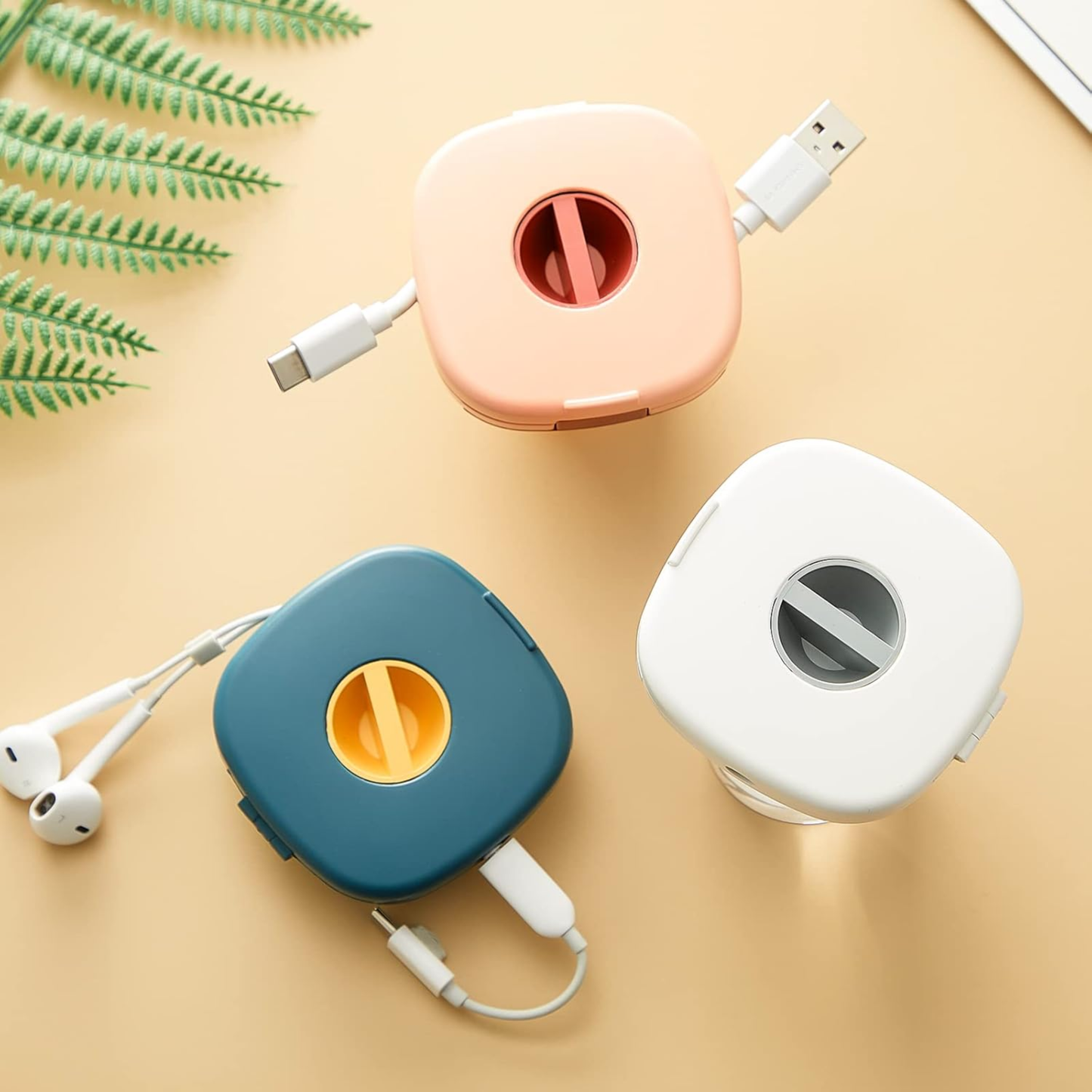 Organizador de cables portátil